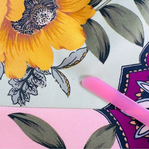 Anthropologie Maeve Lissa Twill Floral Multicolor Sheath Sleeveless Dress Size 2 - Picture 16 of 16